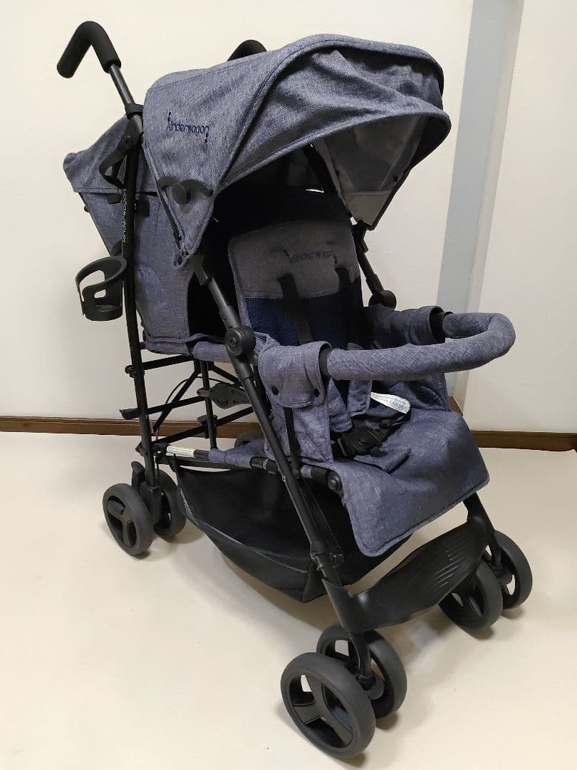 Kinderwagon キンダーワゴン 2人乗りベビーカー DUOシティHOP