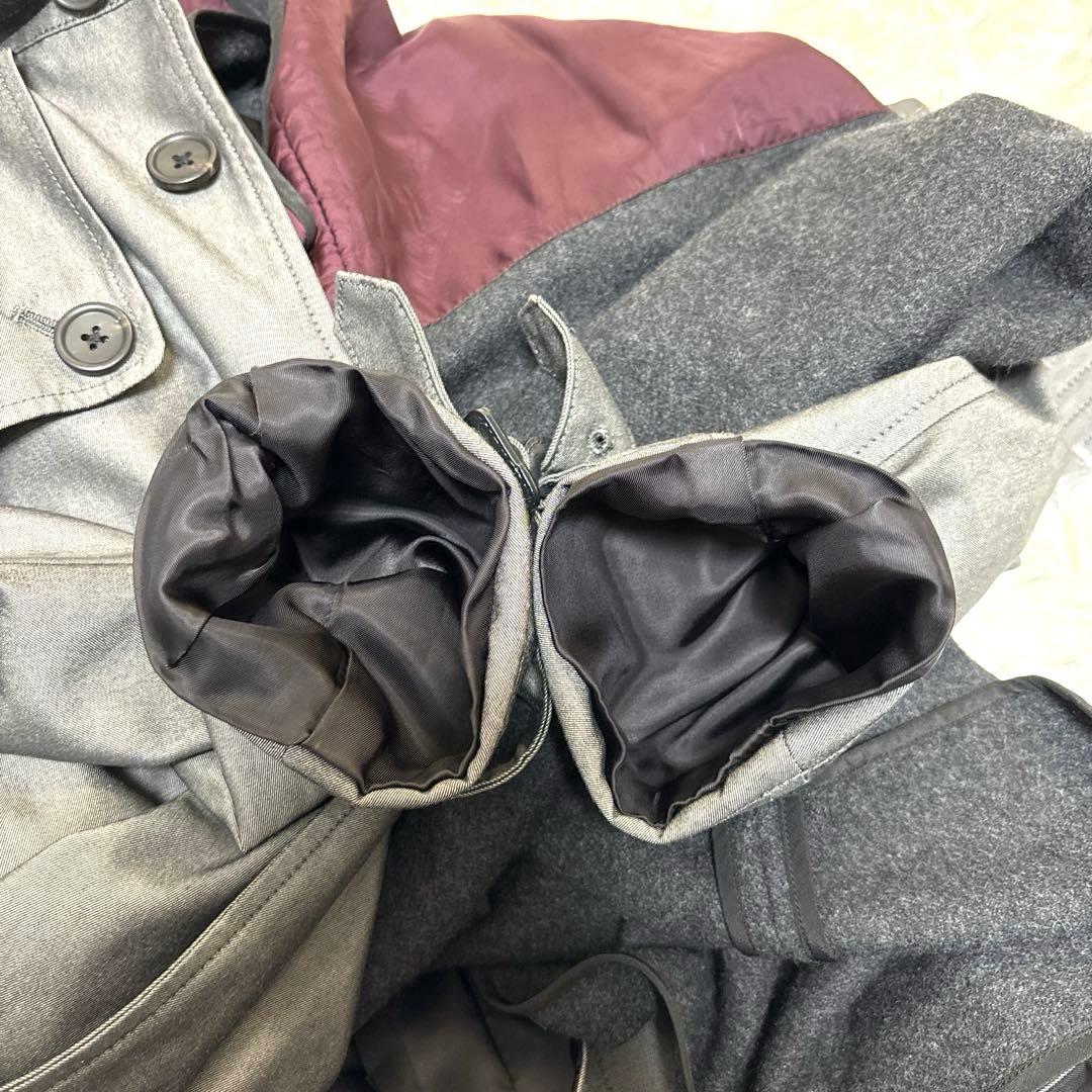 【美品】PS Paul Smith トレンチコート ライナー・ベルト　グレー　L
