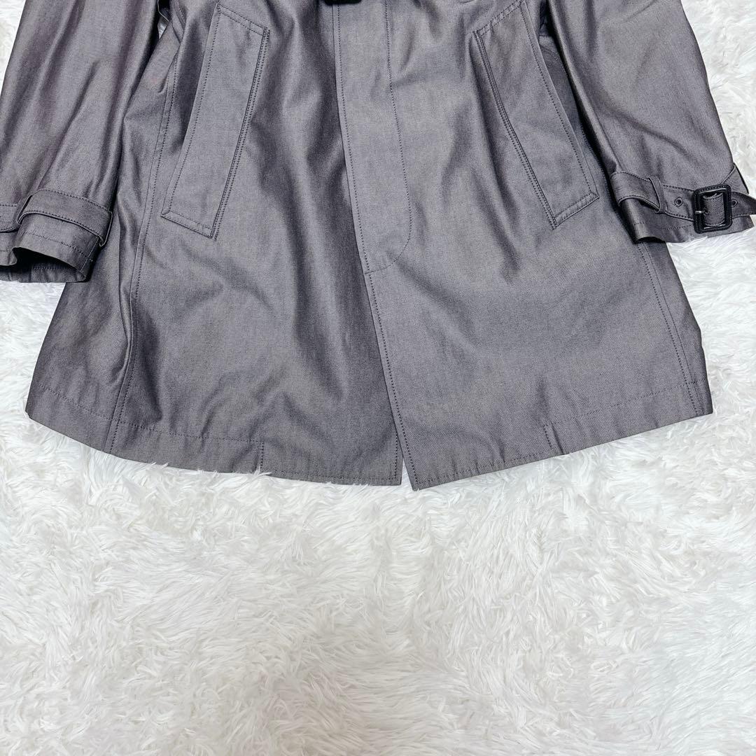 【美品】PS Paul Smith トレンチコート ライナー・ベルト　グレー　L