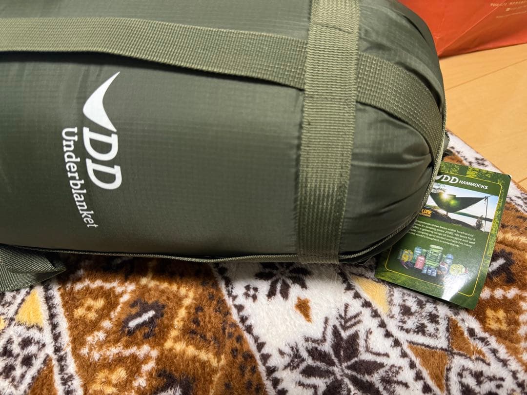 DDハンモックDD Underblanket ハンモックフック付き
