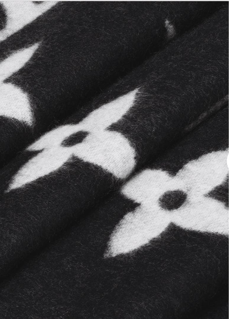 ルイヴィトン マフラー レイキャビック ノワール美品 箱・限定ショッパー付