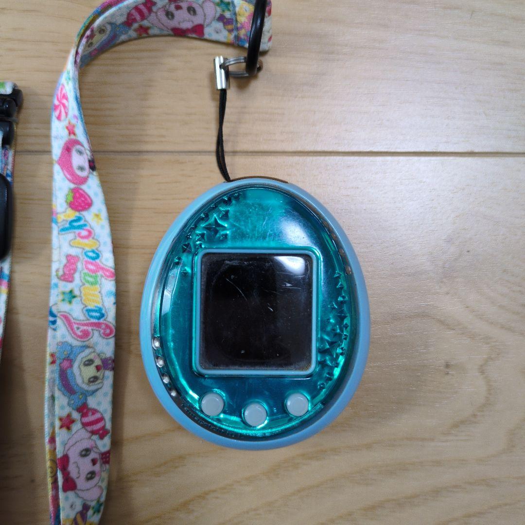 たまごっちidl　青　ストラップ付き　ジャンク品