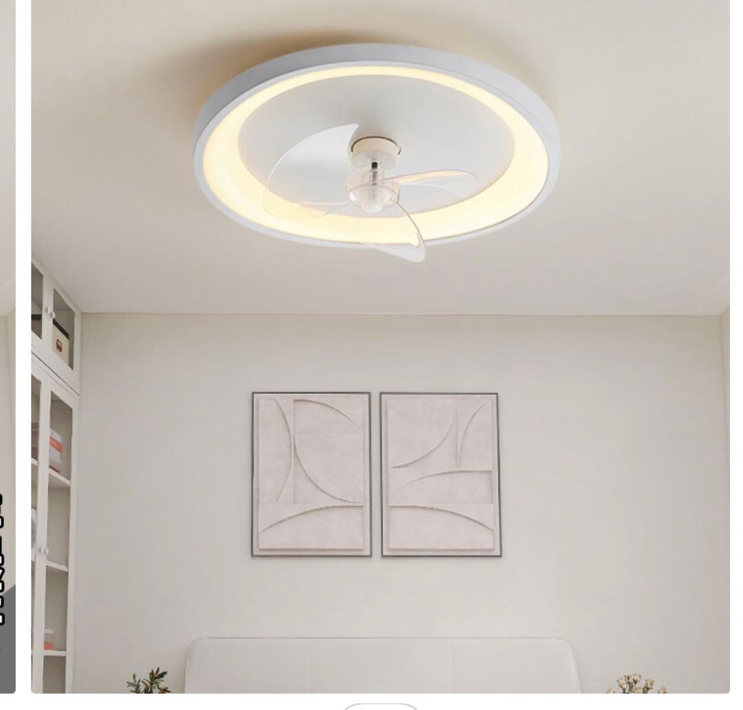 STAR LIGHT シーリングファン LED 調光機能付き 首振り8畳用