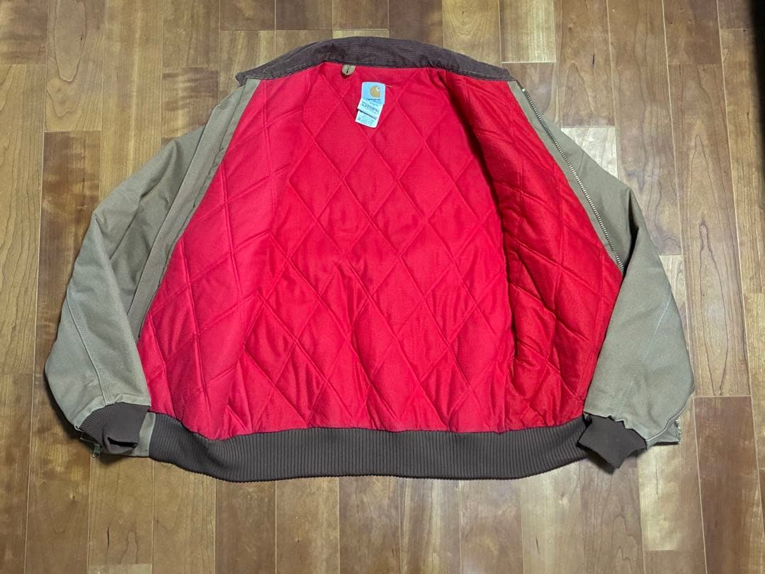 Carharttサンタフェジャケット USA製 L Tall 稀少なフード付き