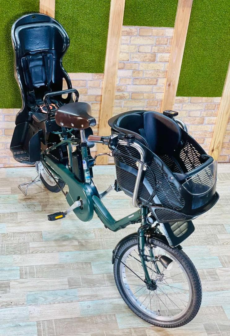 大容量 超破格 2018 パナソニック 子供乗せ電動アシスト自転車 ZH1864