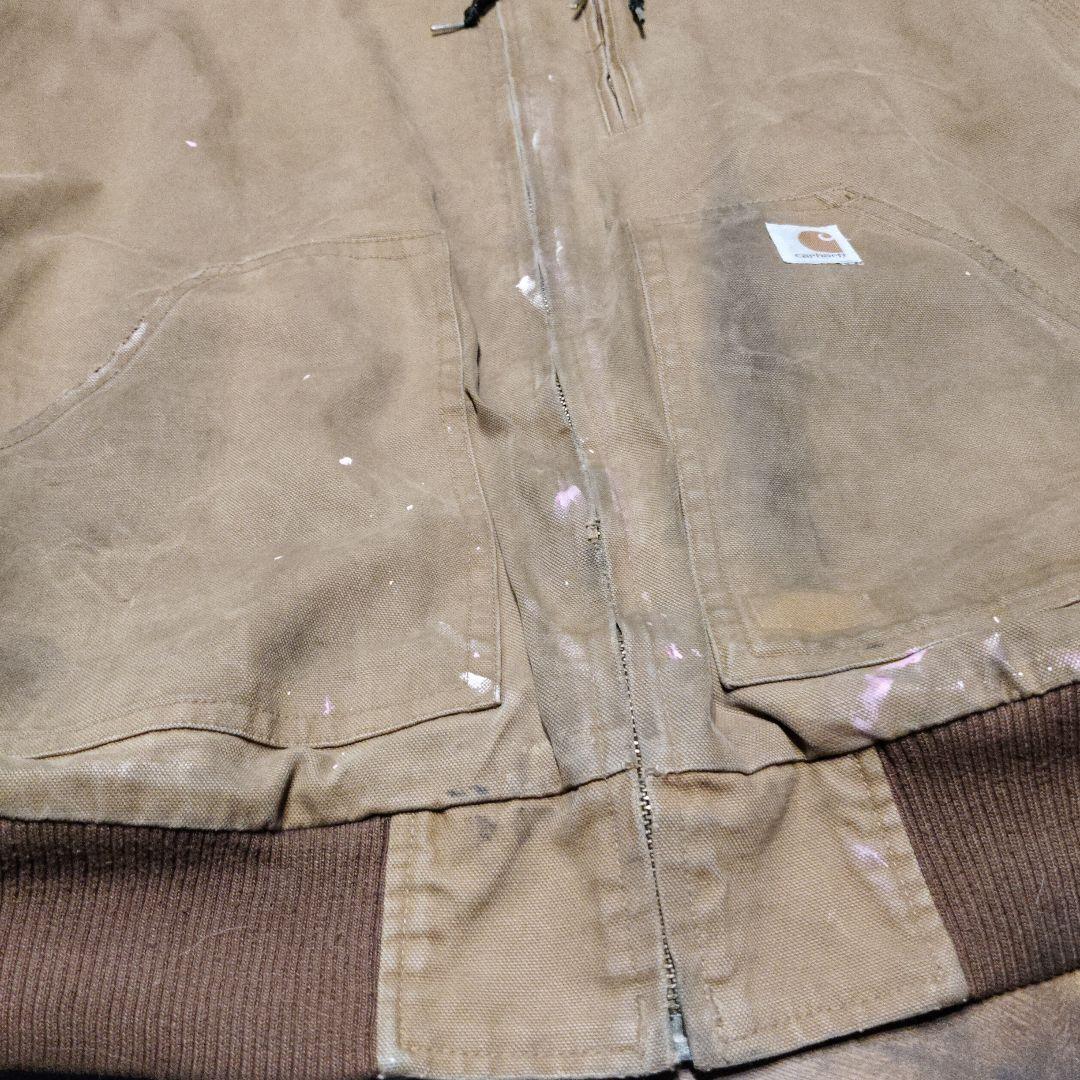 こ*き様 Carharttカーハートアクティブジャケット ダック生地