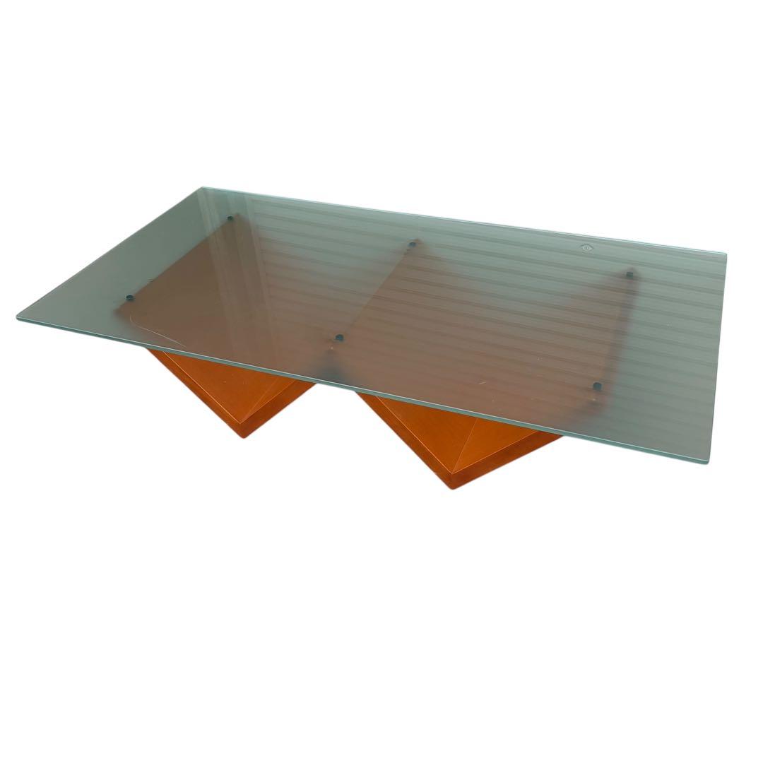 arflex アルフレックス モンターニャ　ガラステーブル 長さ150cm