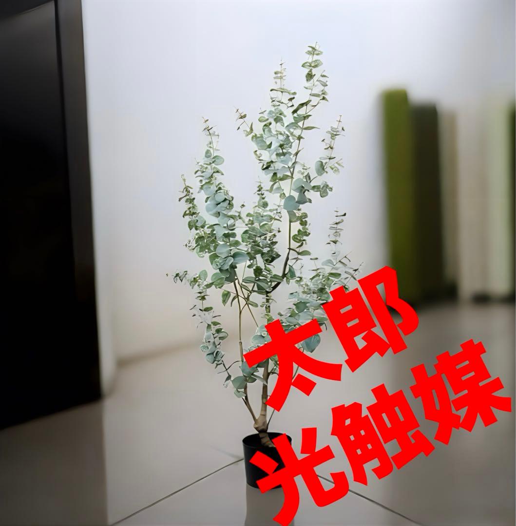 光触媒　人工観葉植物　ウォールグリーン　フェイクグリーン　ユーカリポット150