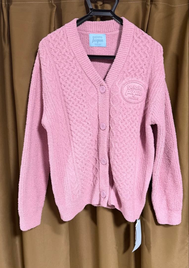 ジェラートピケ【Valentine】 アランカーディガン＆アランショートパンツ