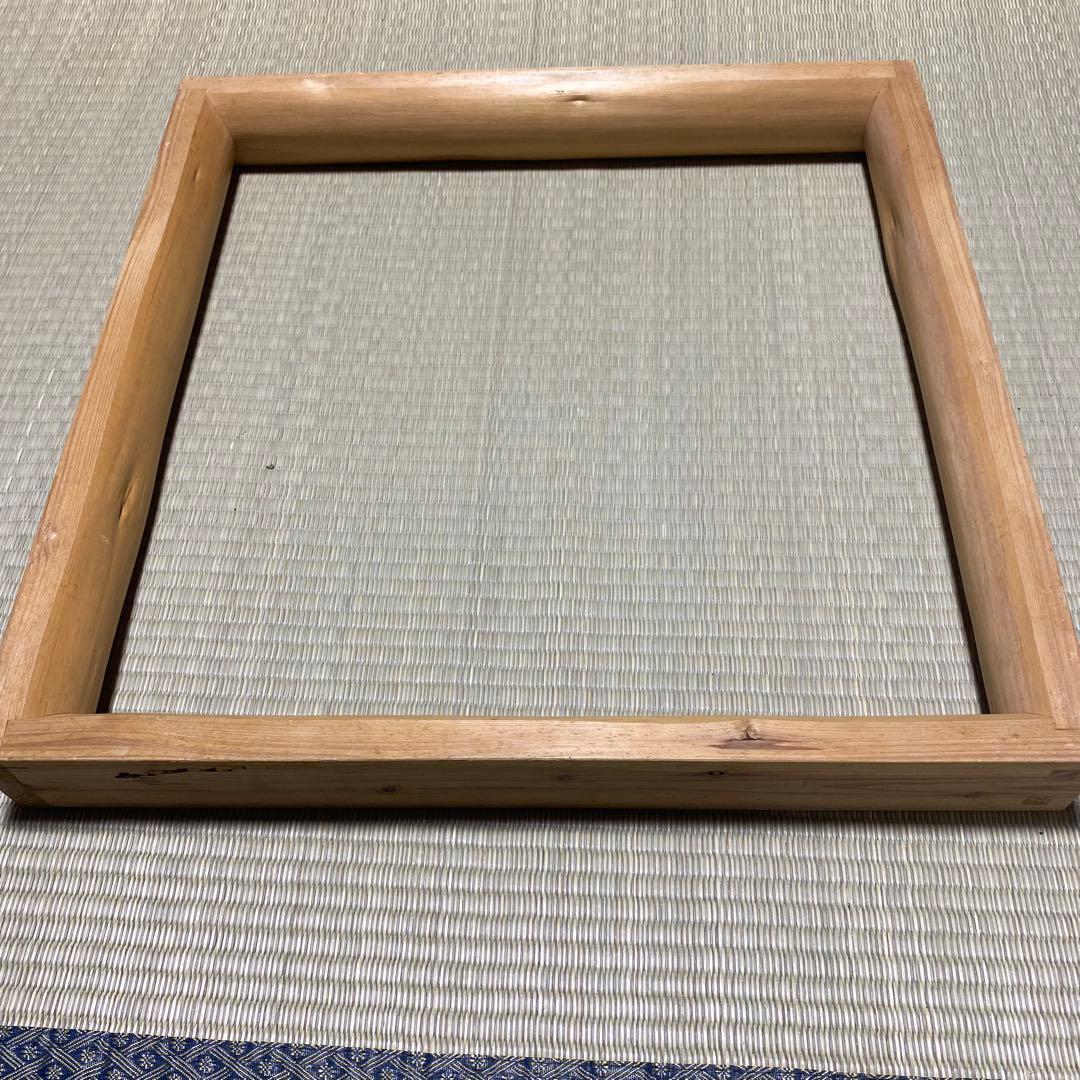 茶道具 炉縁（ろぶち） 大炉炉縁　共箱なし