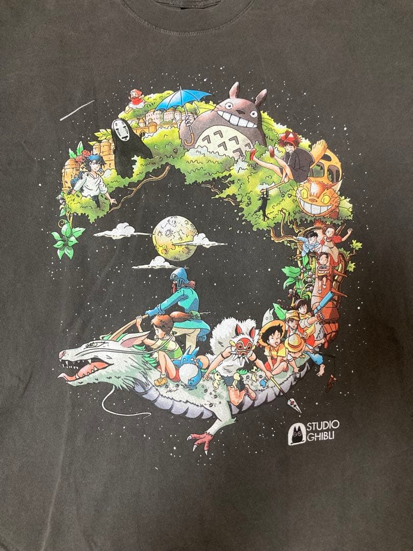 激レア　新品　aftrdrk ジブリ オールスター Tシャツ　Lサイズ