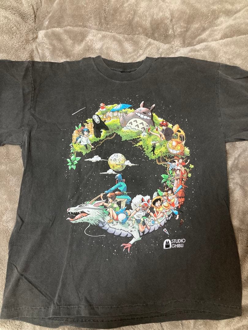 激レア　新品　aftrdrk ジブリ オールスター Tシャツ　Lサイズ