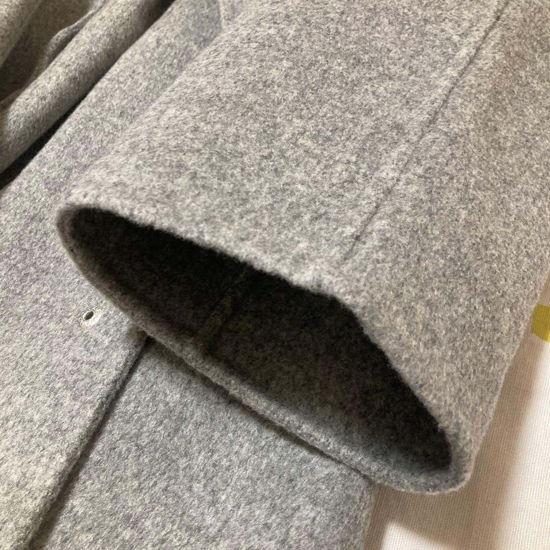 JOSEPH ジョセフ　フード付き　ウールカシミヤ　ロングコート　リバーコート