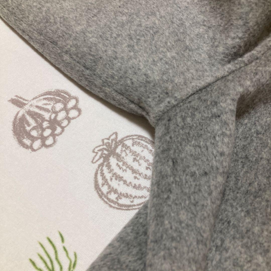 JOSEPH ジョセフ　フード付き　ウールカシミヤ　ロングコート　リバーコート