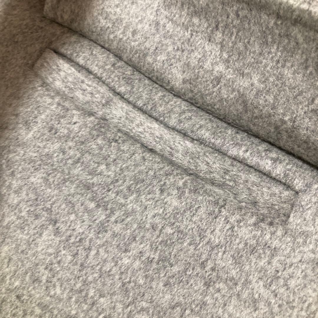 JOSEPH ジョセフ　フード付き　ウールカシミヤ　ロングコート　リバーコート