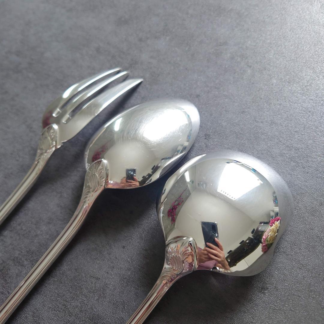 極希少 クリストフル マルリー サービングセット ポテトレードル