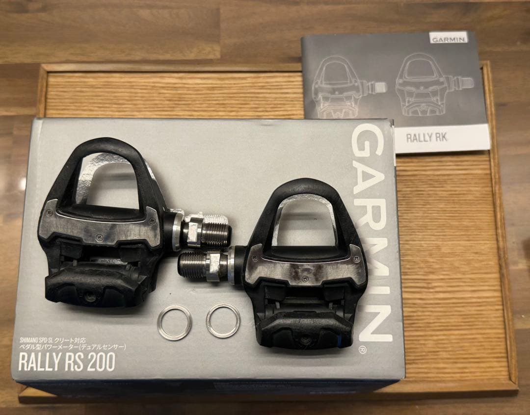 GARMIN RALLY RS 200 両足パワーメーター
