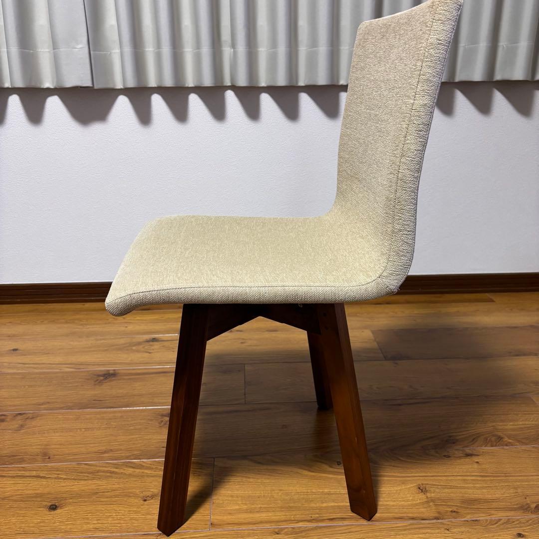 【良品】レグナテック ロタンテ ダイニングチェア 回転ベース オーク無垢材