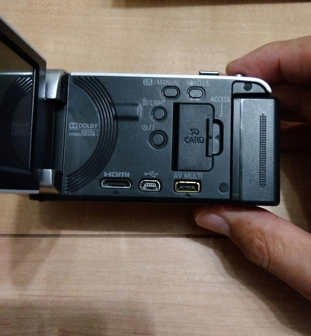 【付属品フルセット、動作確認済】パナソニック ビデオカメラ HDC-TM35