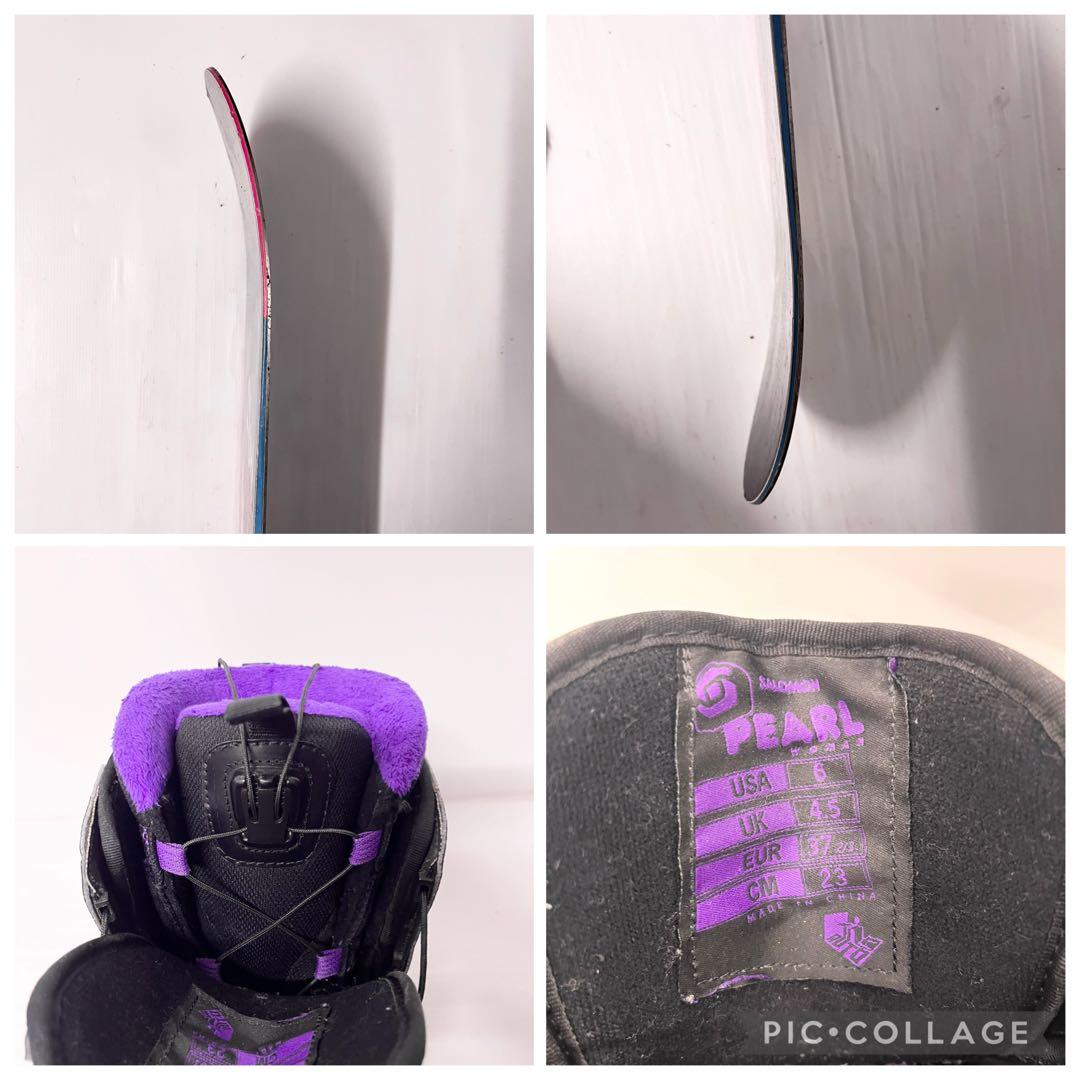 SALOMON FLOW レディース　スノボセット　サロモン　ケース無し　ボード