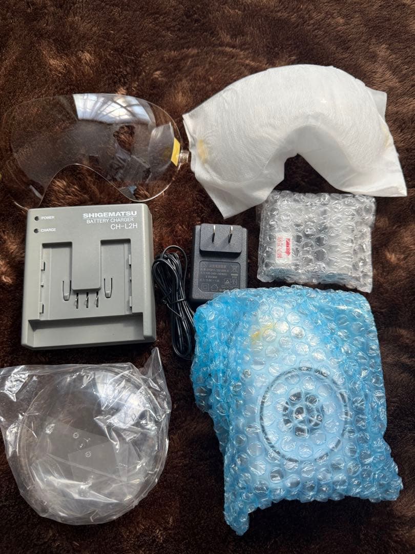 重松製作所 電動ファン付き呼吸用保護具 ys185 国家検定合格品 Mサイズ