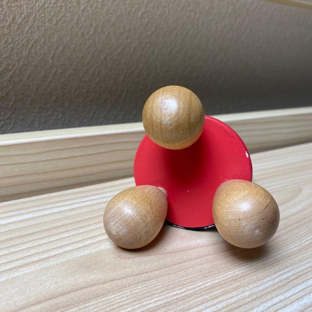 ムーミン　木製置物　つぼ押し　６個セット