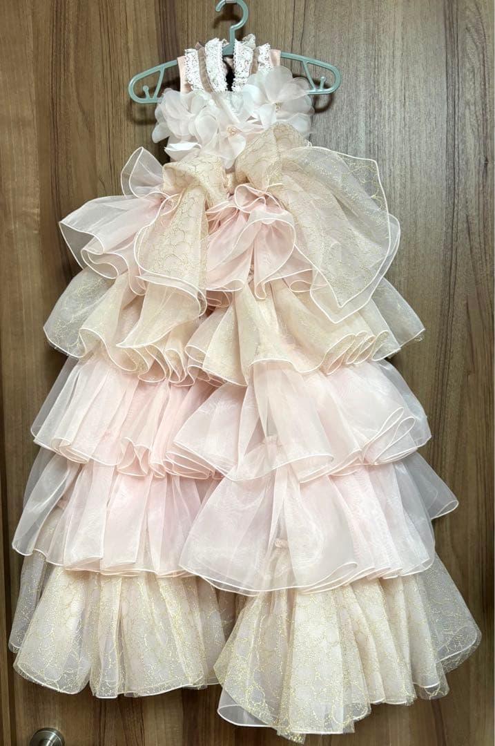 imdog アイムドッグ　ピンク　ドレス　わんちゃん　犬服　ロングドレス　犬