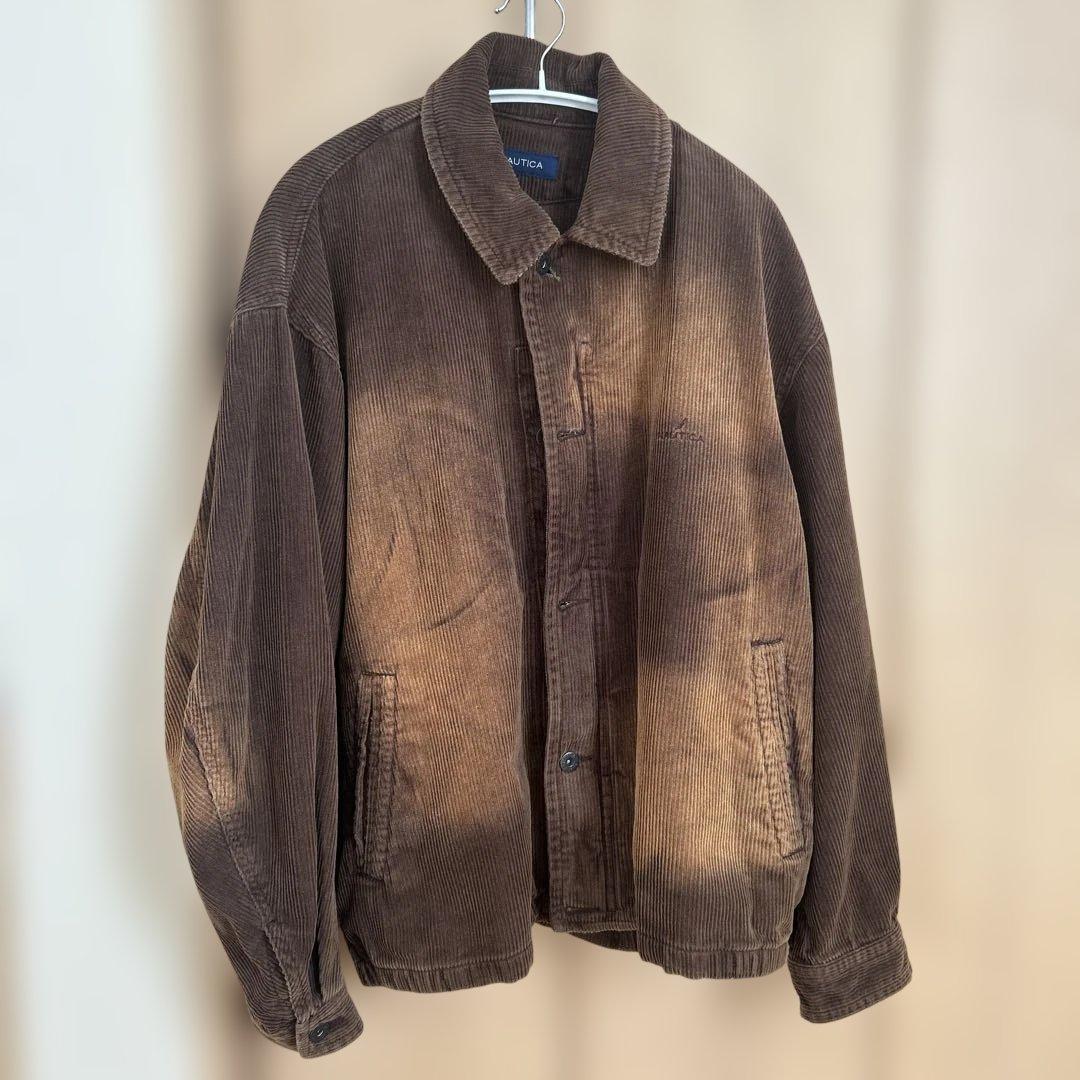 ＮＡＵＴＩＣＡ　　メンズブルゾン　ブラウン　Mサイズ