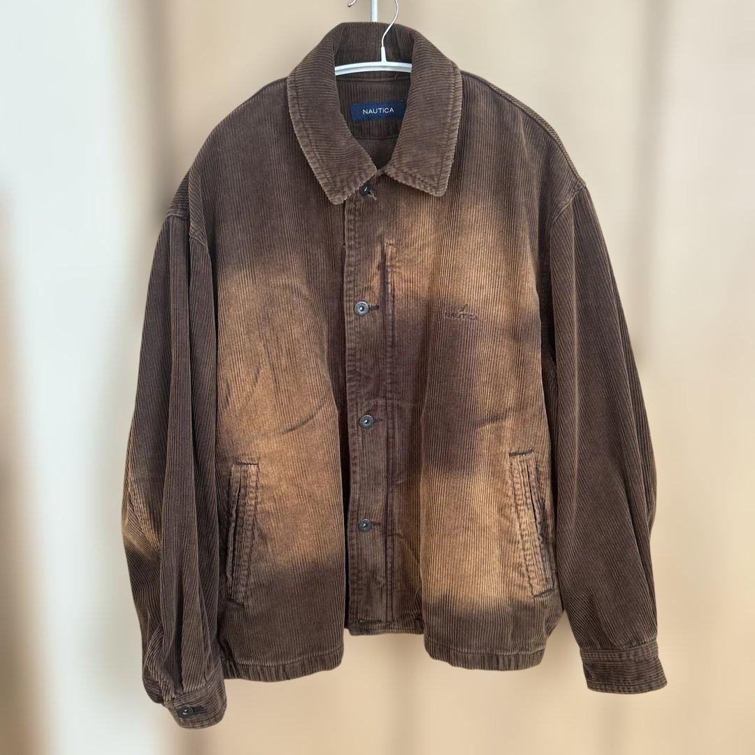 ＮＡＵＴＩＣＡ　　メンズブルゾン　ブラウン　Mサイズ