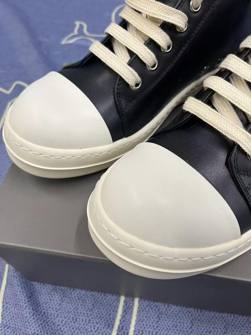 美品【Rick Owens】ロースニーカー/2025春夏38