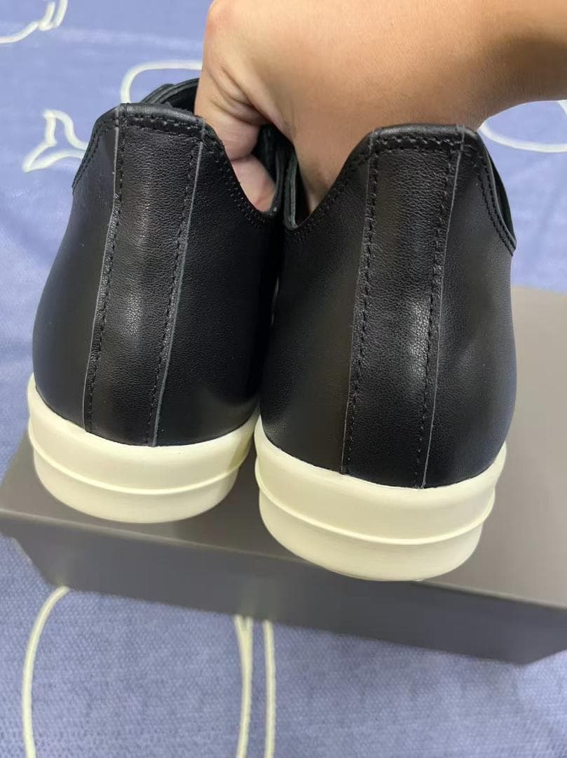 美品【Rick Owens】ロースニーカー/2025春夏38