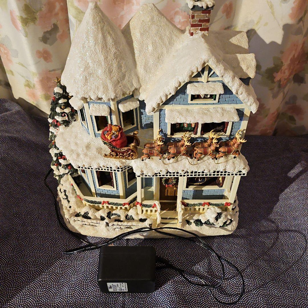 【美品稼働確認】トーマス・キンケード　クリスマス　ジオラマ　オーナメント