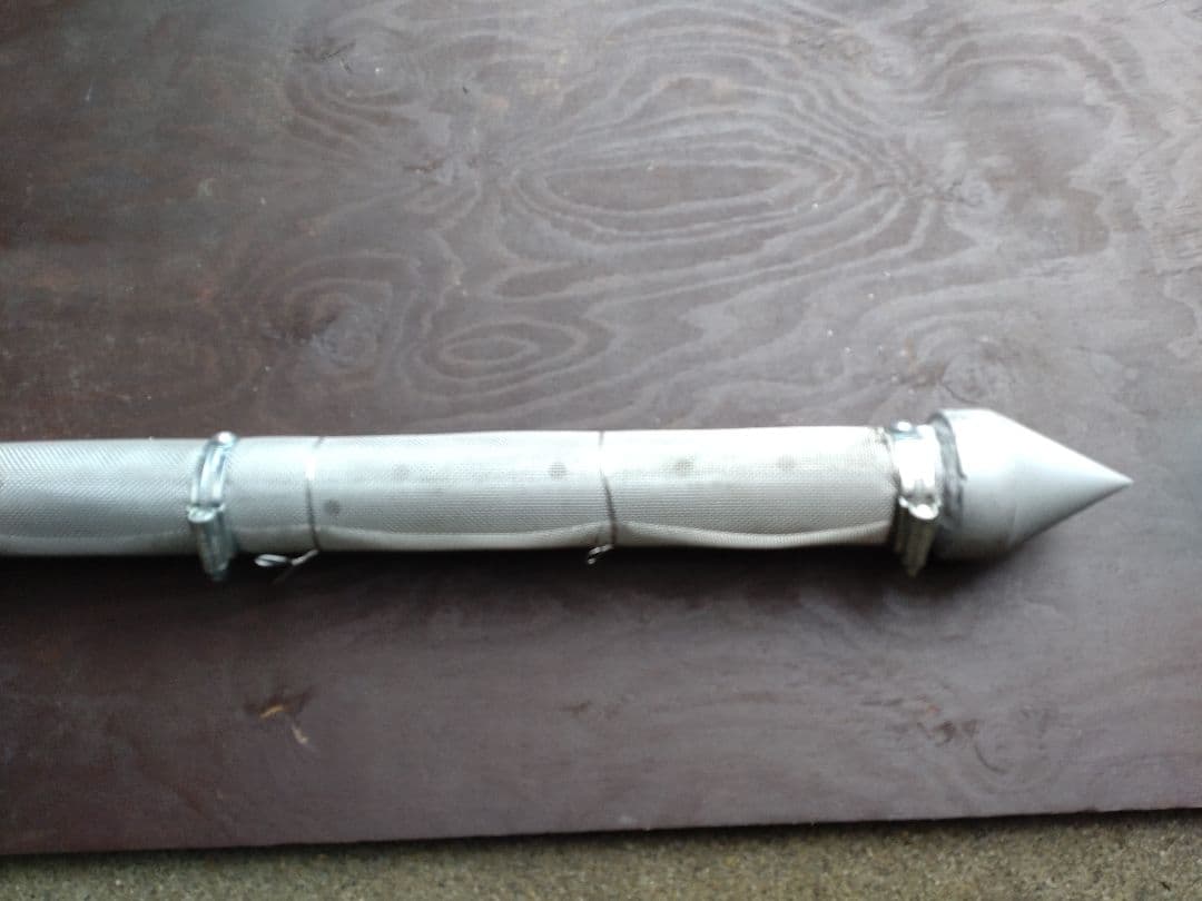 井戸掘り　先端　40a　 打ち込み井戸 ステンレスメッシュ付き