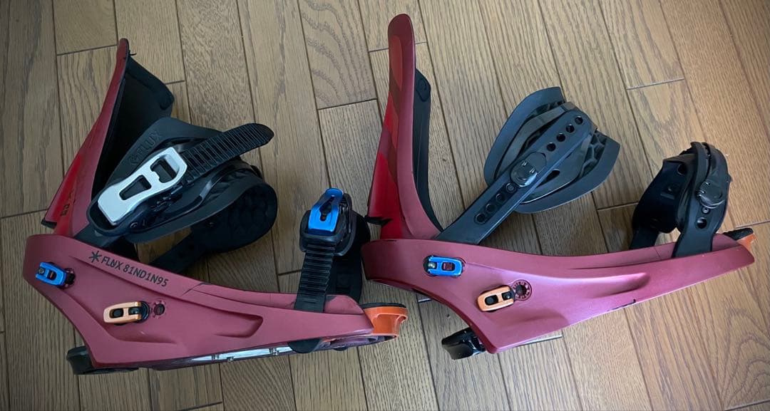 FLUX スノーボード ビンディング /レッド Msize