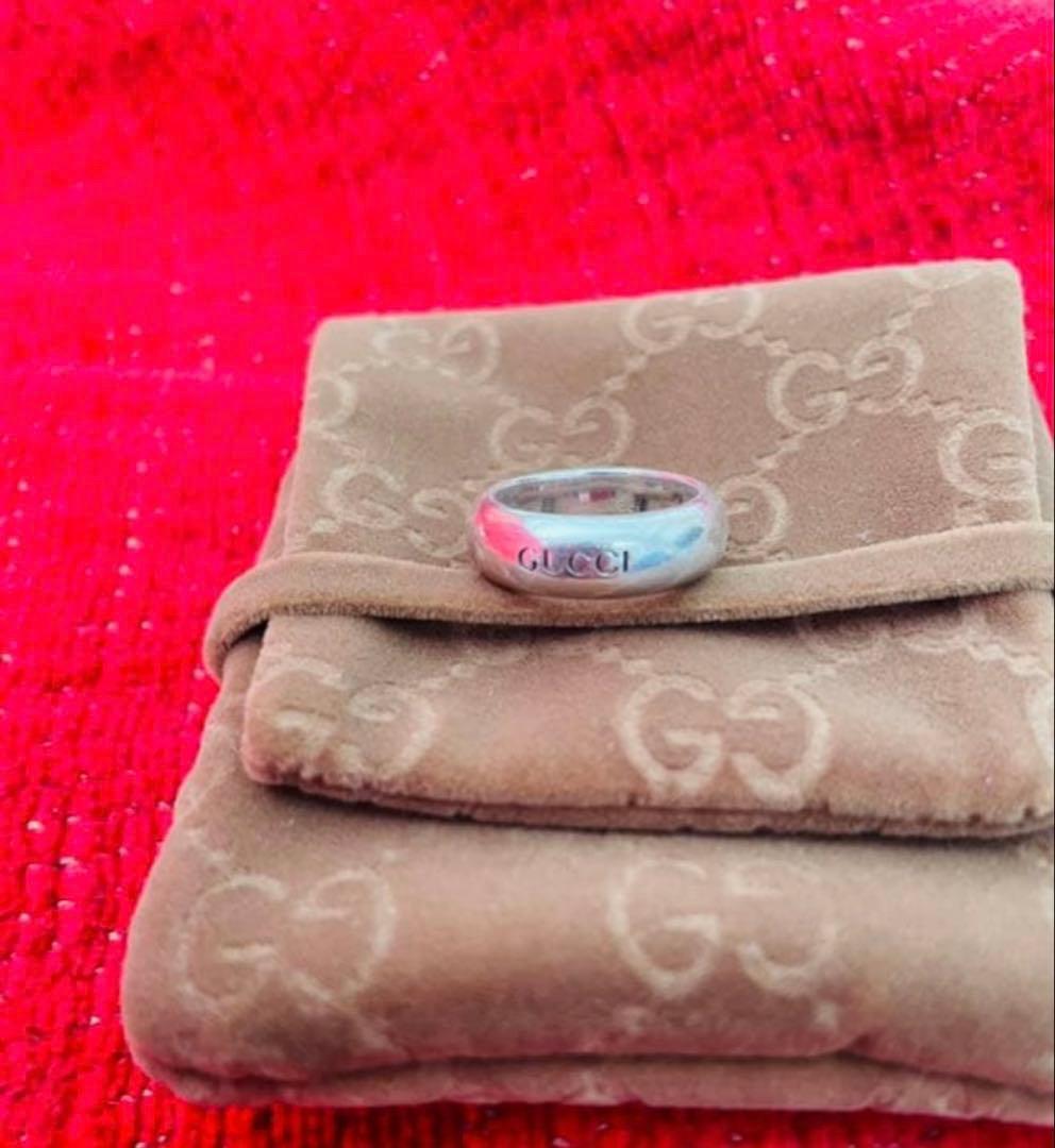 GUCCI リング　丸甲