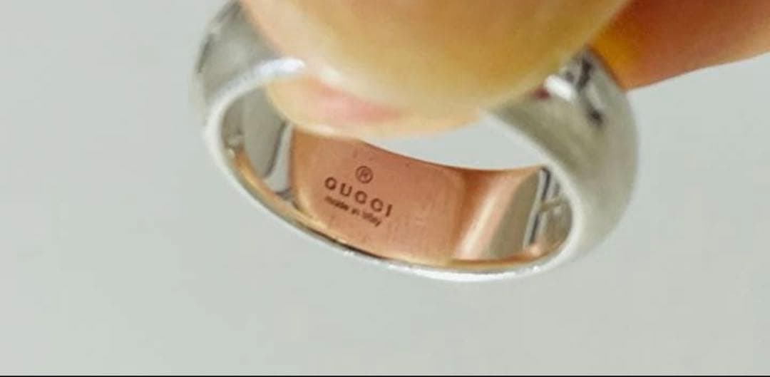 GUCCI リング　丸甲