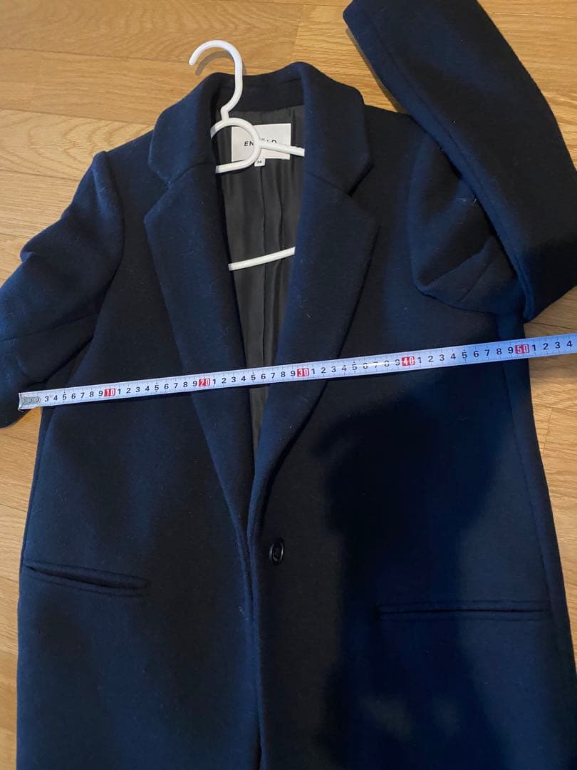 ENFOLD チェスターコート 36 ブラック