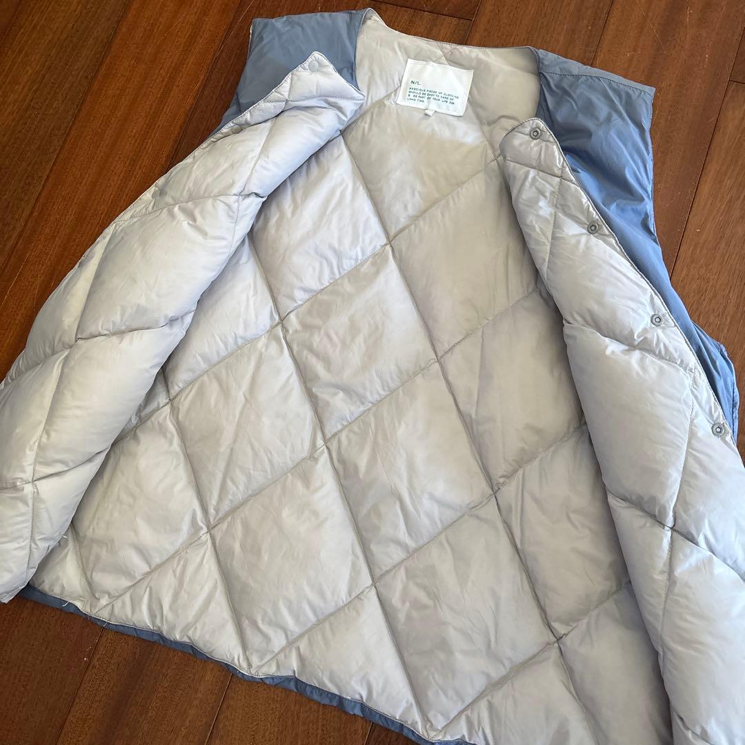 ナチュラルランドリー　インナーダウンベスト