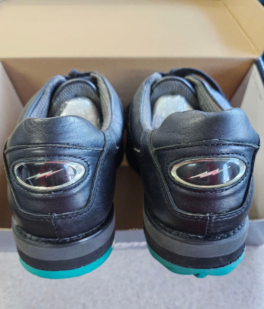 SP900-1 ボウリングシューズ 9 2W ブラック/グレー/シルバー