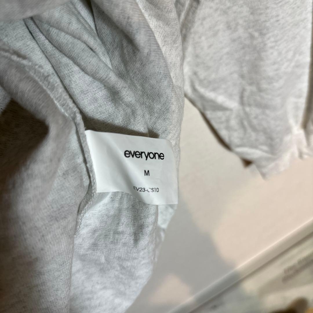 everyone j.3000 long sleeve tee ASH Mサイズ
