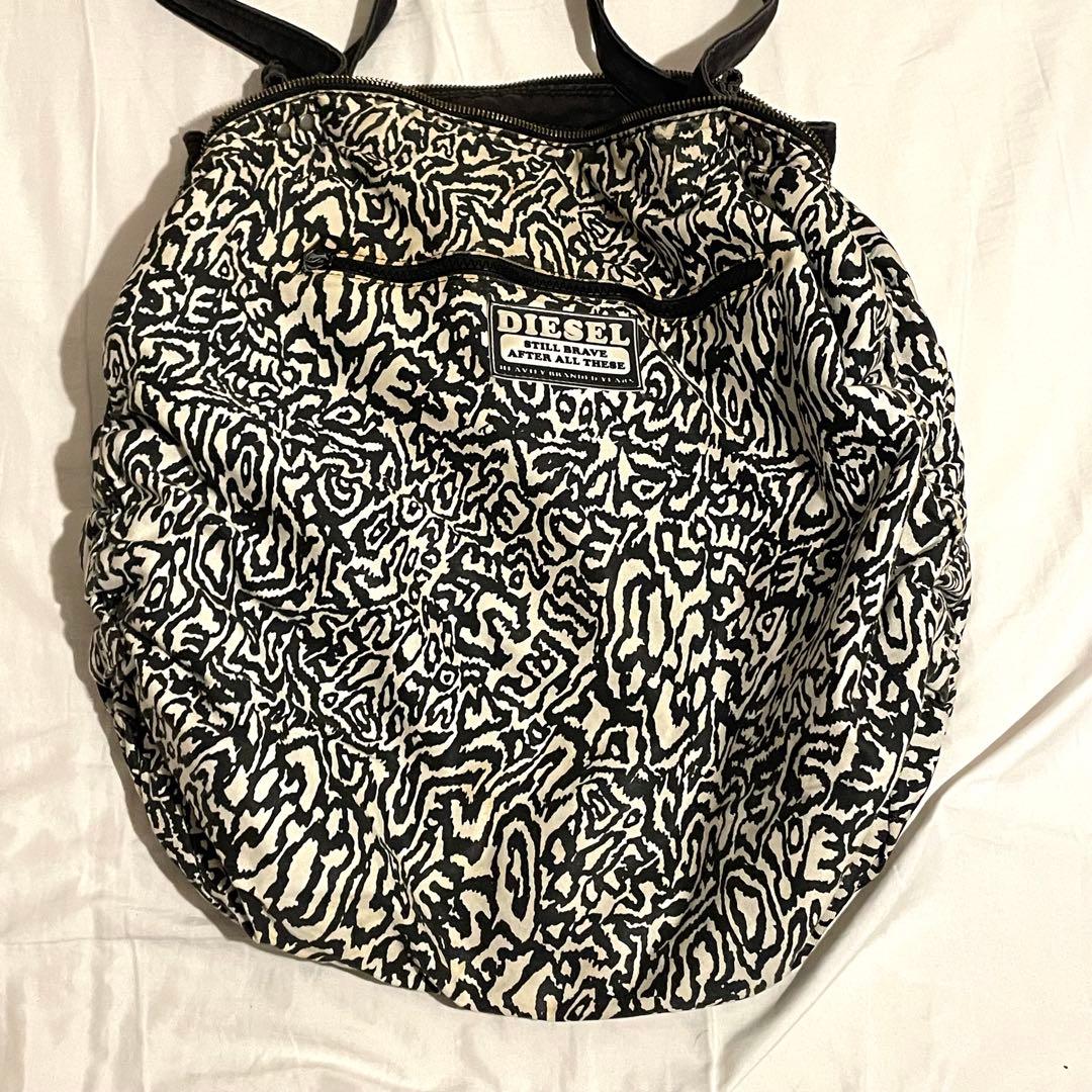 DIESEL y2k archive tote bag ブラック