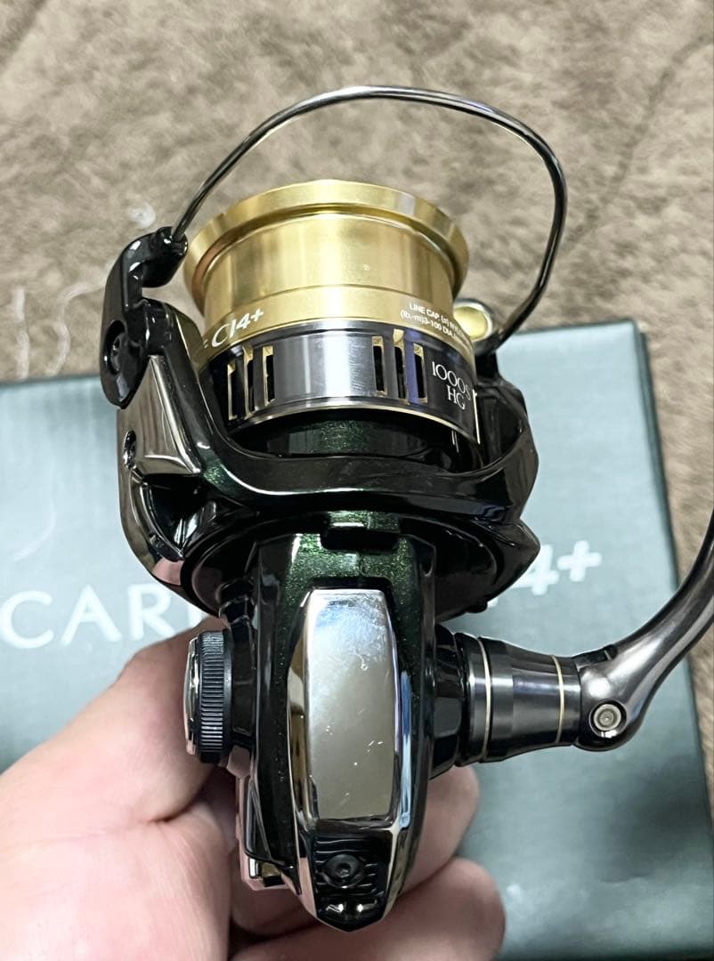 シマノ 18カーディフ 1000shg スピニング トラウト アジング