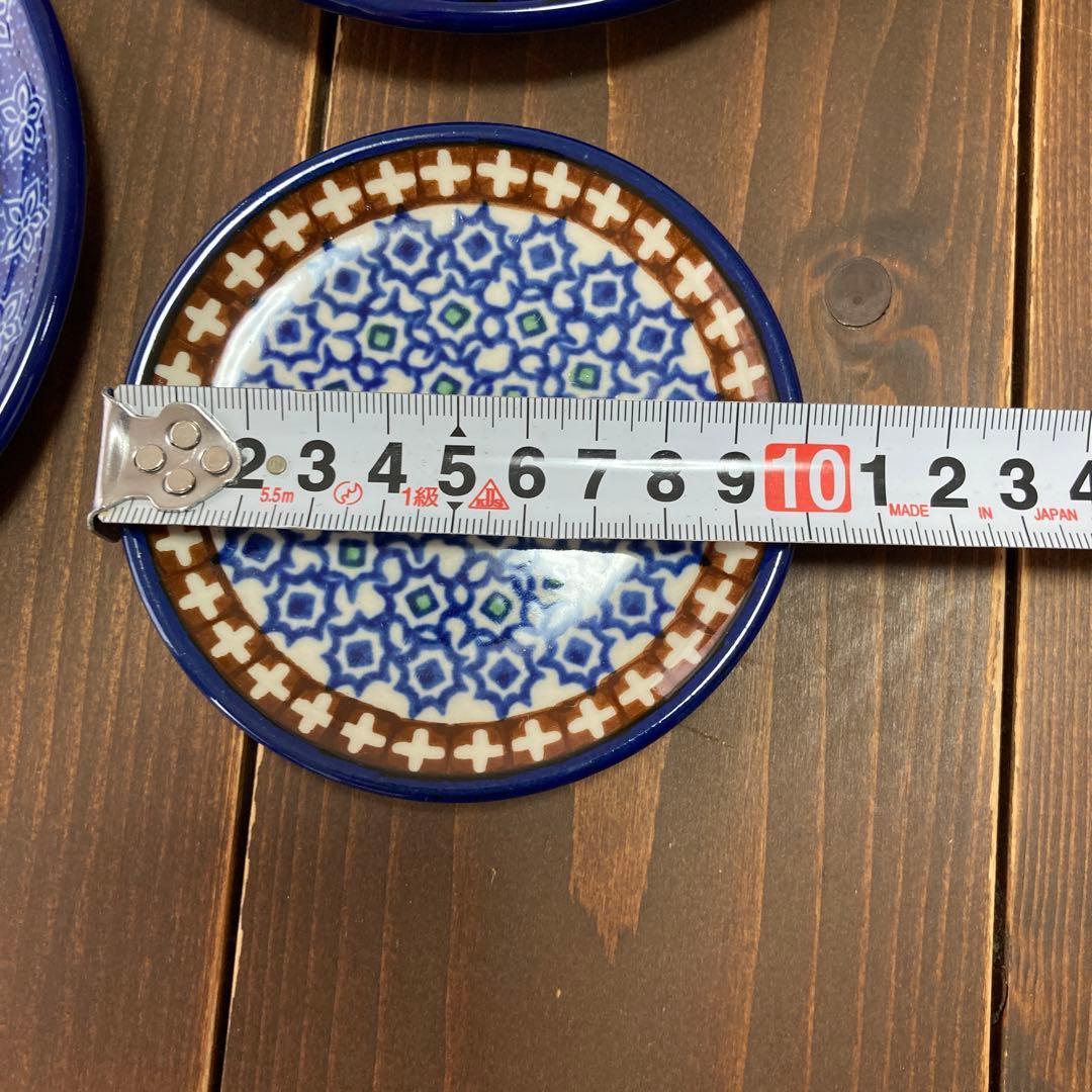 ポーランド食器　プレート　４点セット