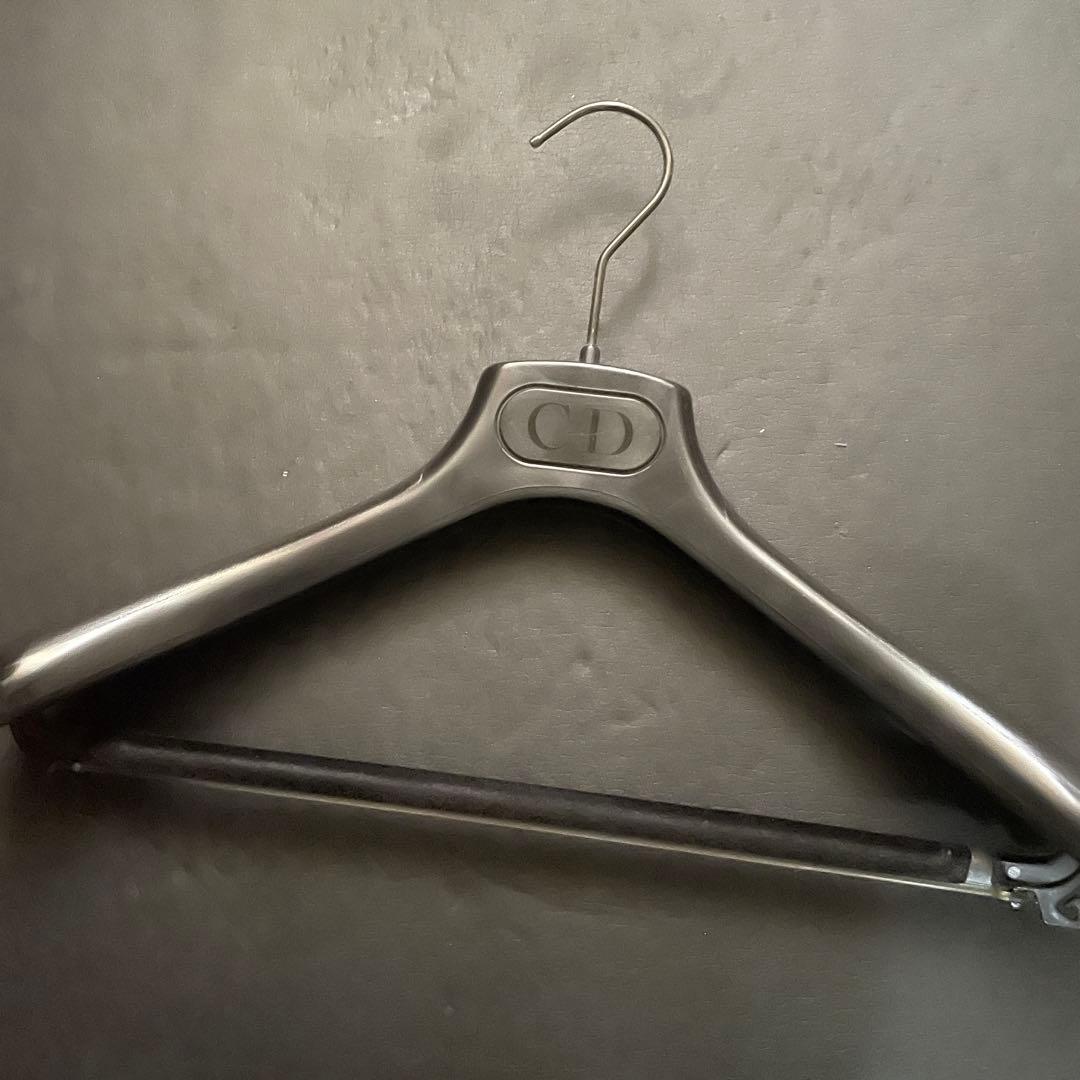 美品【DIOR HOMME】エディ期トレンチ型ウールコート 襟レザー メンズ44