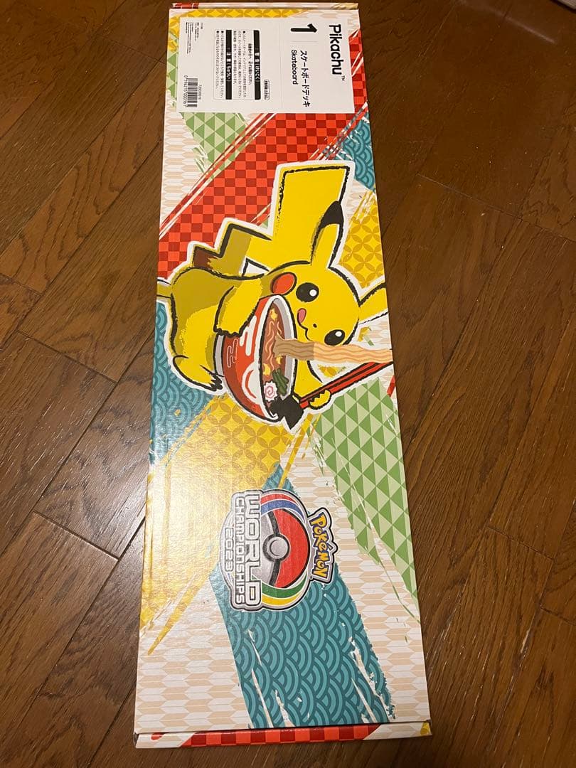 【500枚限定】 wcs2023 スケートボード ピカチュウ