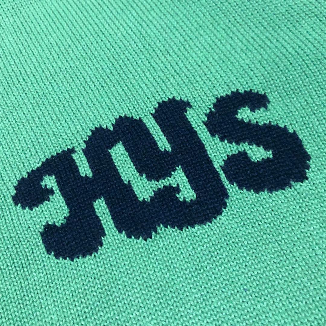 ヒステリックグラマー ニット カーディガン 刺繍ロゴ入り