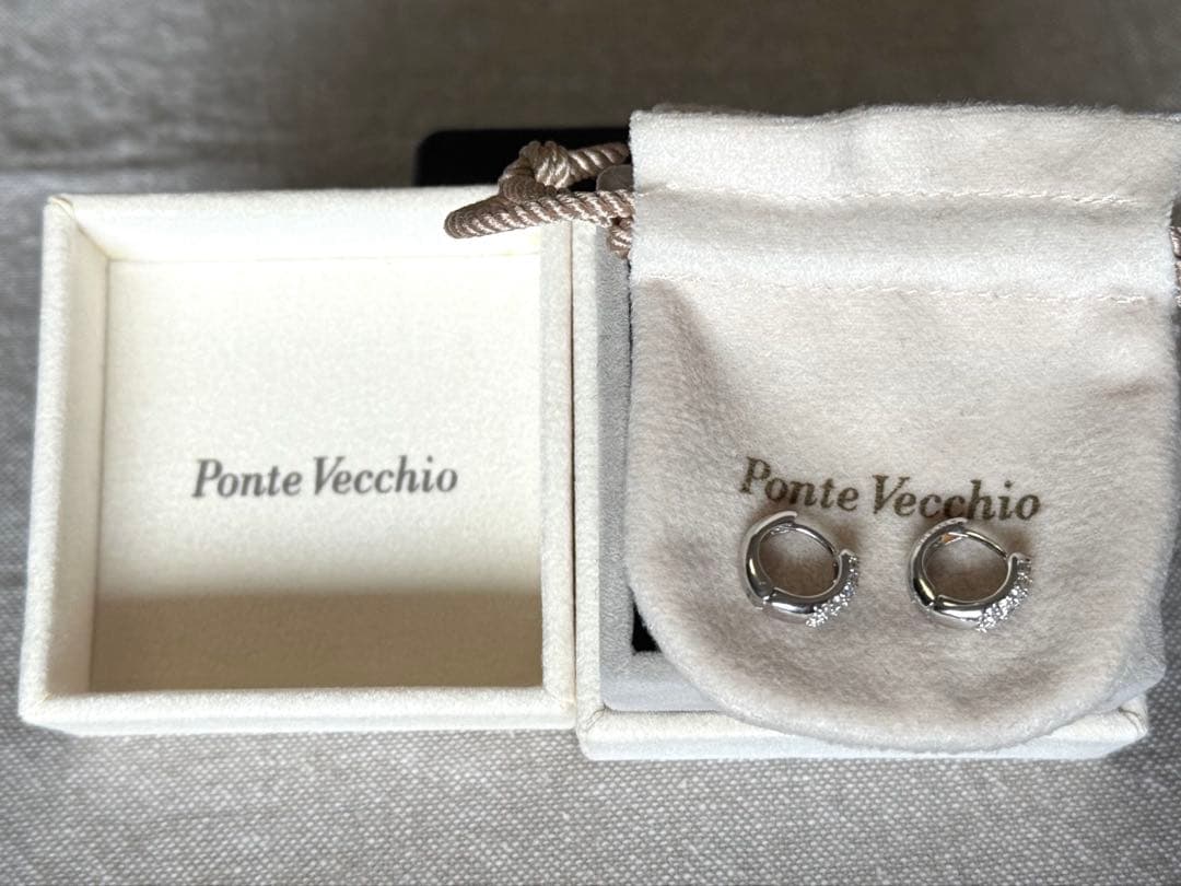 ポンテヴェキオK18ダイヤピアス