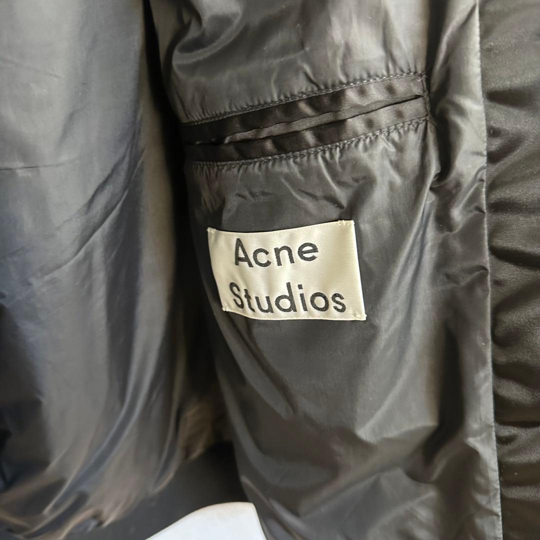 【美品】アクネステュディオス SELO ボンバージャケット ma-1ブラック48