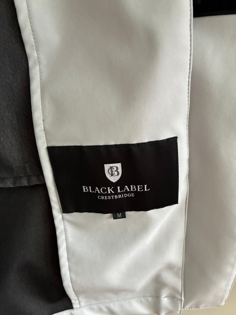 BLACK lab ステンカラーコート ホワイト