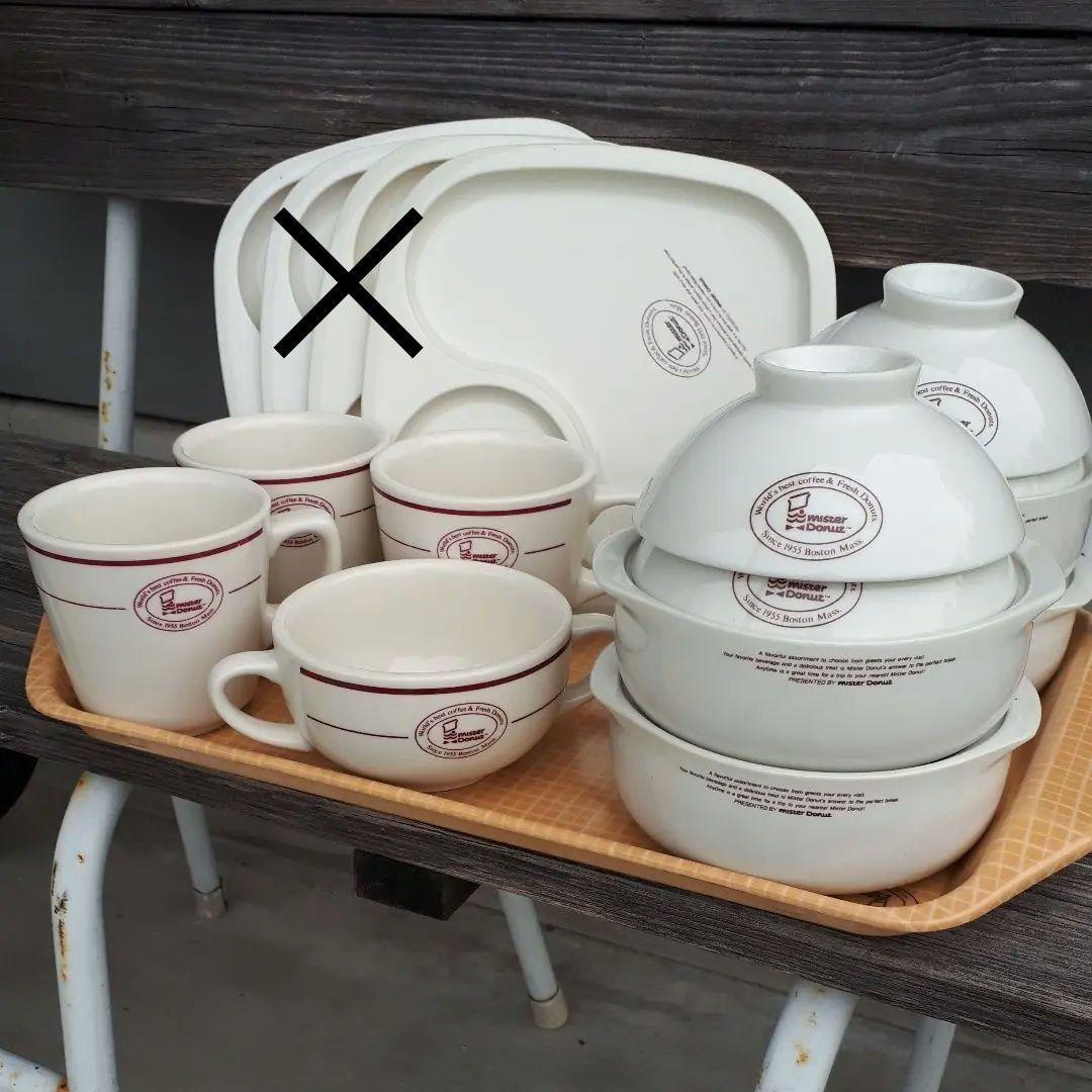 原田治 ミスド 昭和レトロ ミスタードーナツ 店内食器 什器